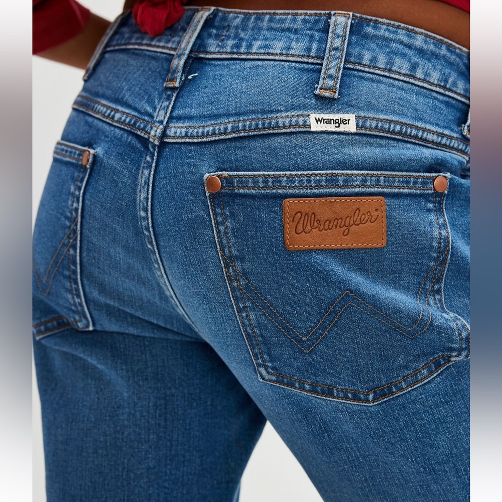 WRANGLER Western Westward High Rise Bootcut Denim Jeans - Picture 4 of 11